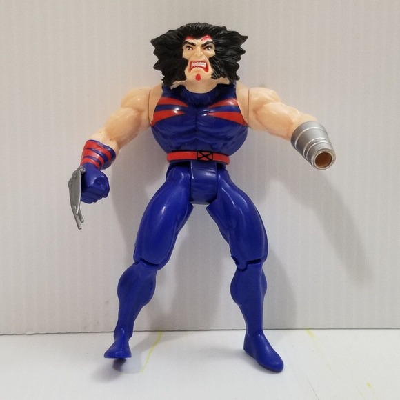Lot of 17 Vintage 1990s Toy Biz Marvel X-men Action Figures and Accessories - Picture 10 of 16